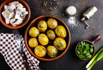 Image showing baked potato