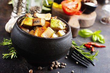 Image showing baked vegetables