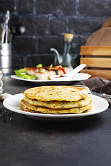 Image showing vagetable pancakes