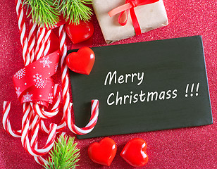 Image showing Christmas background