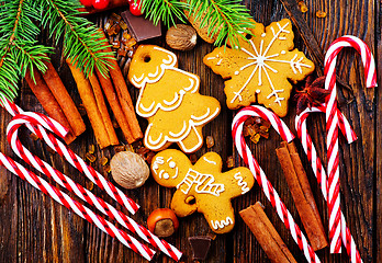 Image showing christmas cookies