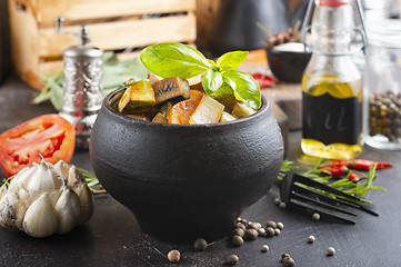 Image showing baked vegetables