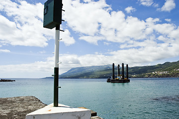 Image showing Dredger working