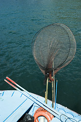 Image showing Detail of traditional fishing tackle