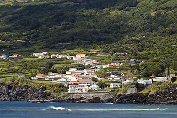 Image showing Village of Ribeira do Meio, Pico island, Azores