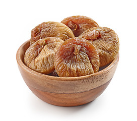 Image showing bowl of dried figs