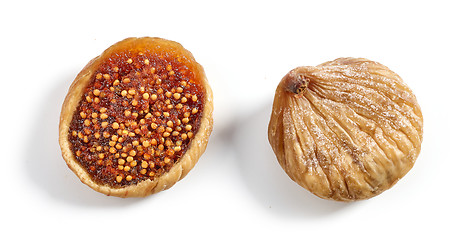 Image showing dried figs macro