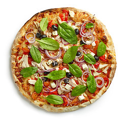 Image showing freshly baked pizza