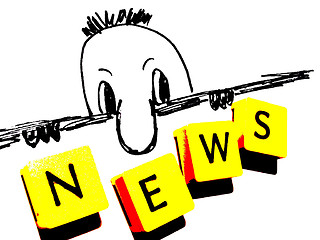 Image showing news