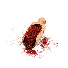 Image showing Saffron in Scoop