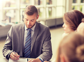 Image showing business people meeting at office