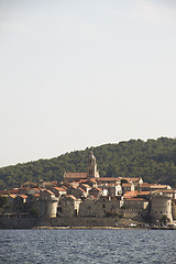 Image showing Ancient Korcula town in Croatia