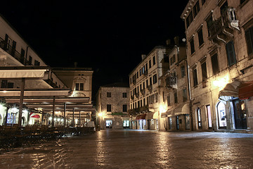 Image showing Main Kotor square empty
