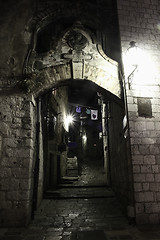 Image showing Kotor town by night