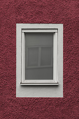 Image showing White window with reflection