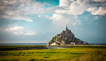 Image showing Mont Saint-Michel in Normandy