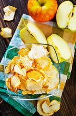 Image showing apple chips