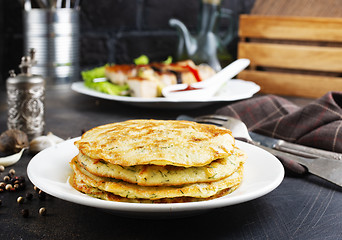 Image showing vagetable pancakes