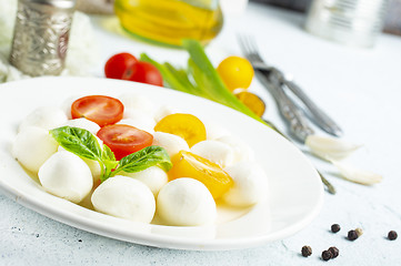 Image showing mozzarella