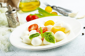 Image showing mozzarella