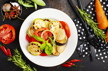 Image showing baked vegetables