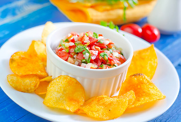 Image showing salsa