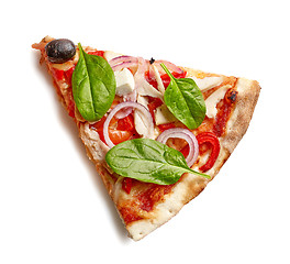 Image showing slice of pizza