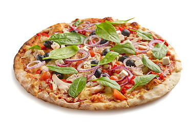 Image showing freshly baked pizza