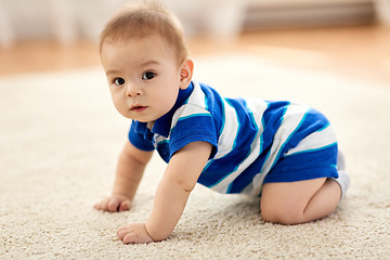 Image showing sweet little asian baby boy