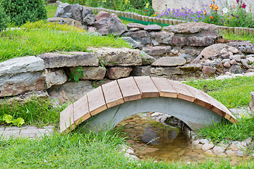 Image showing Modern garden design