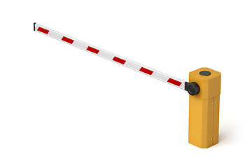 Image showing Automatic boom barrier