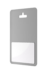 Image showing Blank gift card