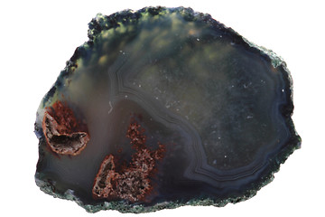 Image showing natural agate isolated