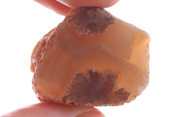 Image showing natural agate isolated