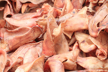 Image showing dried pigs ears 