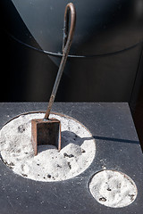 Image showing Ashtray Sand Shovel