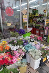 Image showing Flowers Shop Front