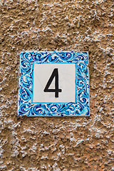 Image showing House Number Four