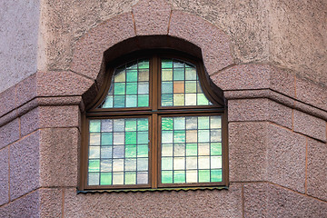 Image showing Colourful Glass Window