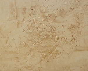 Image showing Wonderful stucco wall texture with rough sloppy texture