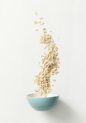 Image showing bowl of oatmeal