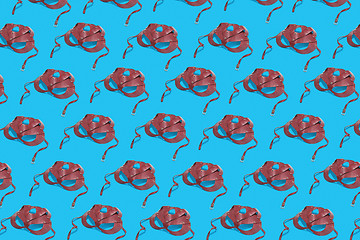 Image showing BDSM sex cat masks pattern.