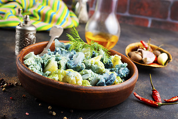 Image showing fried cauliflower