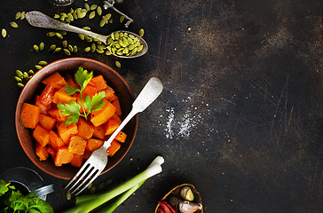 Image showing fried pumpkin