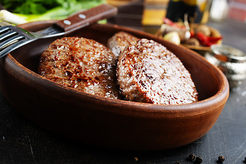 Image showing fried cutlets