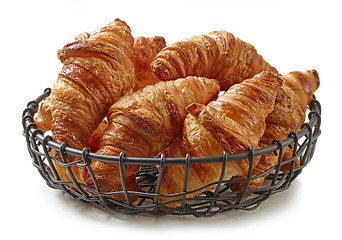 Image showing freshly baked croissants