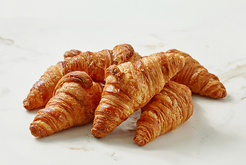 Image showing freshly baked croissants