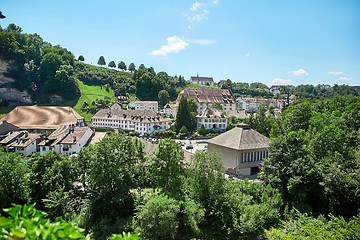 Image showing Panoramic view of Fribourg, Switzerland