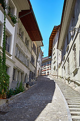 Image showing Street view of OLD Town Fribourg