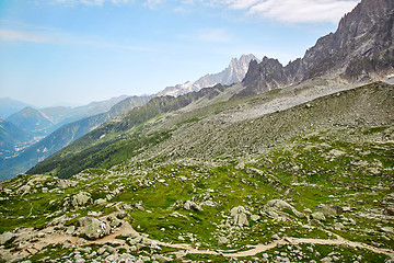 Image showing Landscape of French Alps